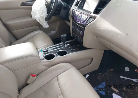 2016 Nissan Pathfinder Platinum из США, поврежденный, VIN 5N1AR2MMXGC615176